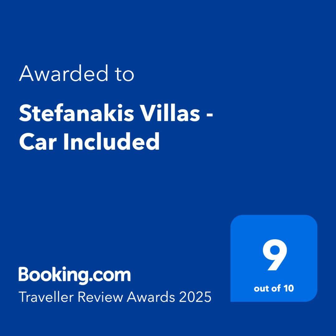 Stefanakis Villas - Car Included Livadia  Exterior foto