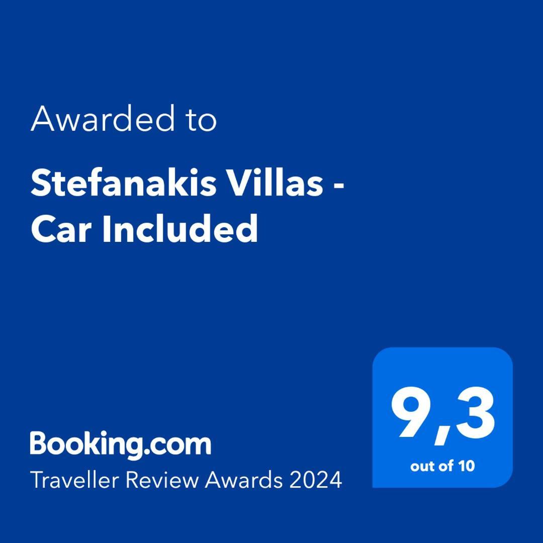 Stefanakis Villas - Car Included Livadia  Exterior foto